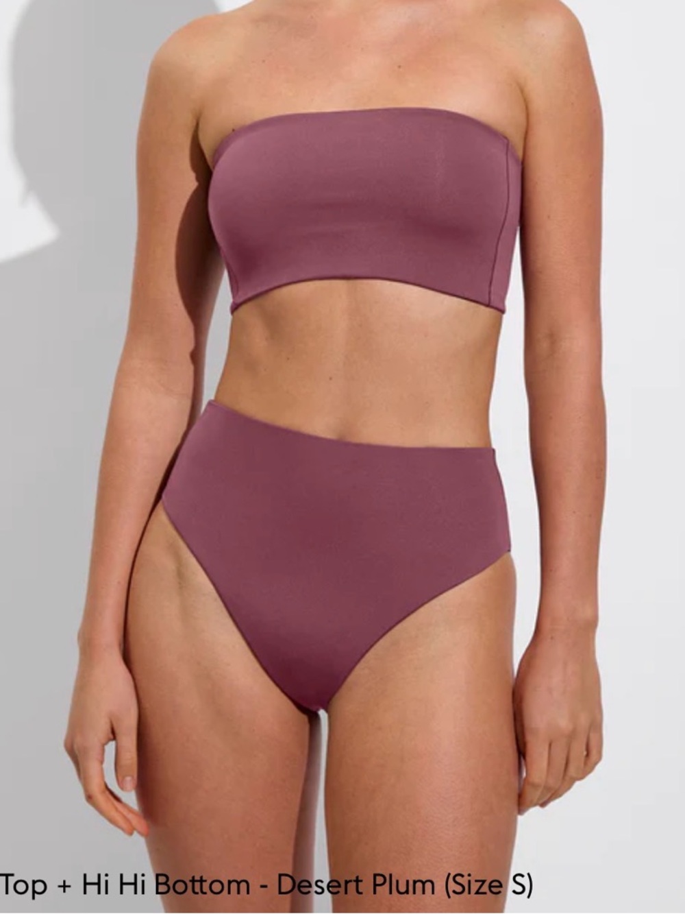 Left on Friday Hi Hi Bottom in Dusty Rose - XS - Picture 3 of 6